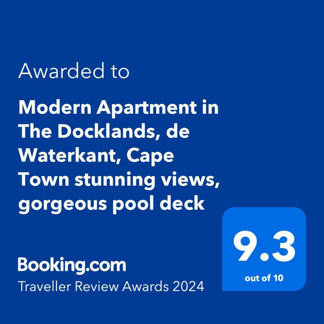 Modern Apartment In The Docklands, De Waterkant, Cape Town Stunning Views, Gorgeous Pool Deck Bagian luar foto